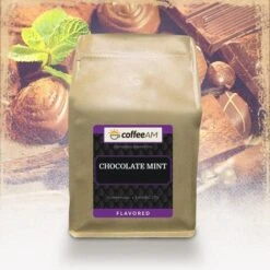 Chocolate Mint Flavored Coffee