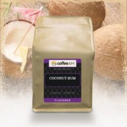 Coconut Rum Flavored Coffee