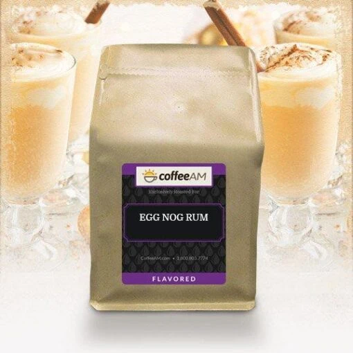 Egg Nog Rum Flavored Coffee