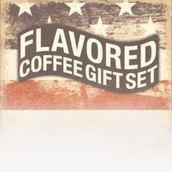 Patriotic Flavored Coffee Gift Set (Patriotic Theme)