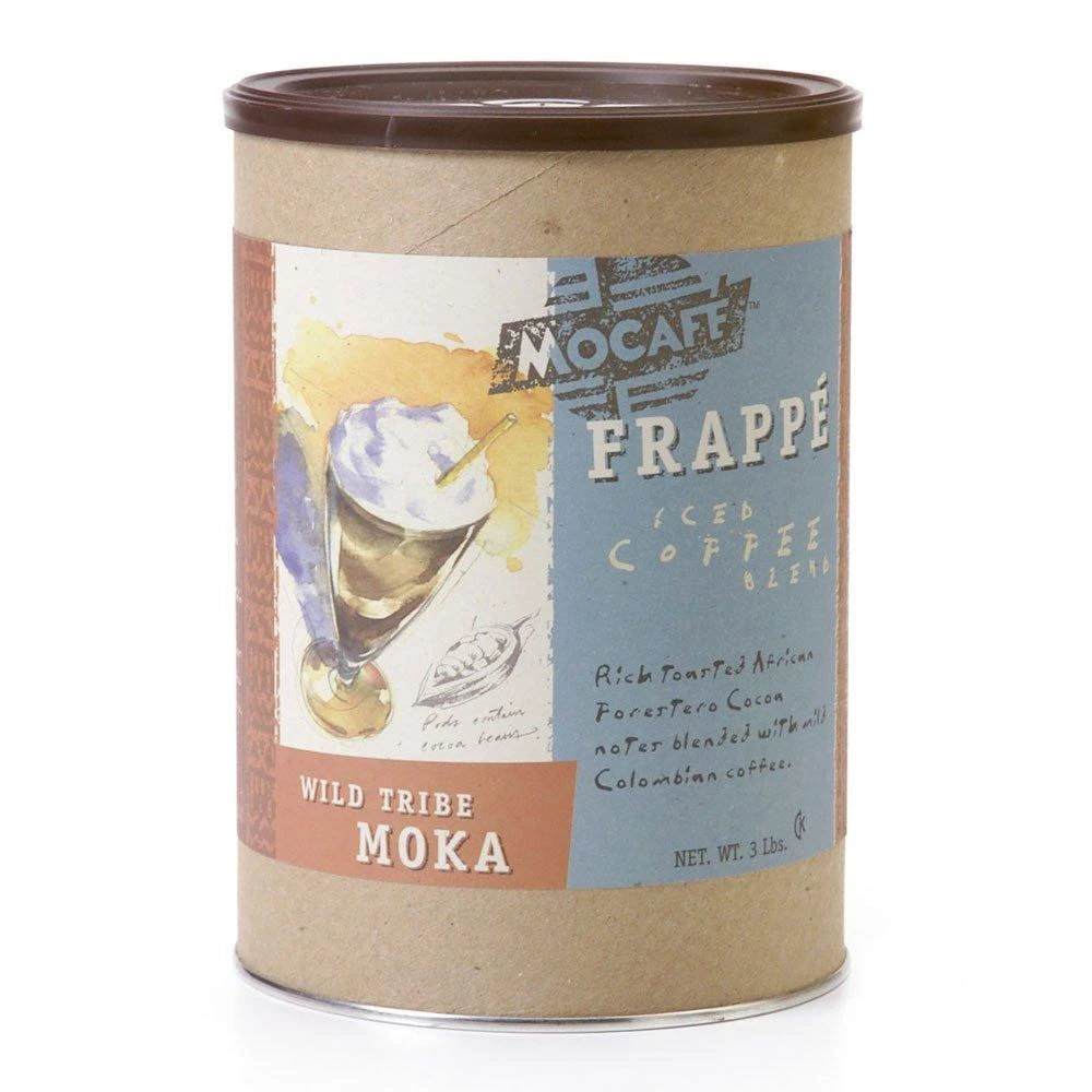 Mocafe Wild Tribe Moka Frappe Mix, 3 Lb Can 1 Mocafe Wild Tribe Moka Frappe Mix, 3 Lb Can