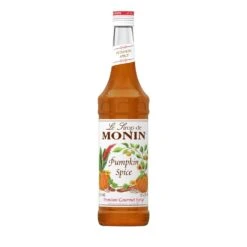 Monin Pumpkin Spice Coffee Syrup, 750 Ml