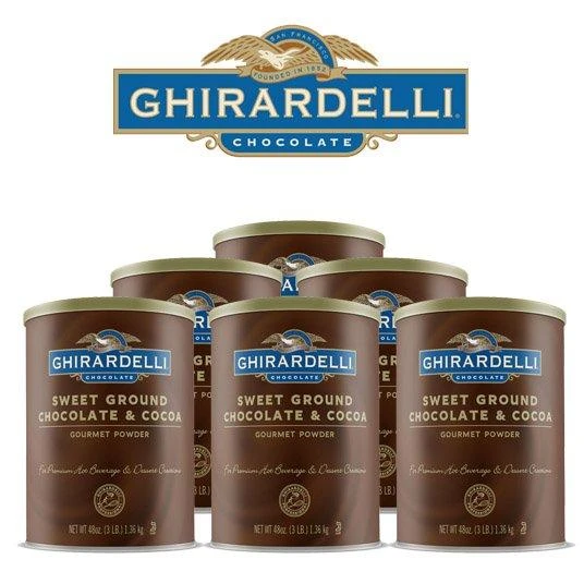 Ghirardelli Sweet Ground Chocolate & Cocoa 48oz 2 Ghirardelli Sweet Ground Chocolate & Cocoa 48oz - Image 2