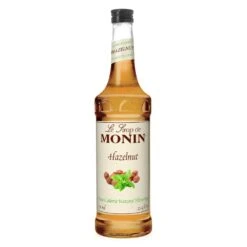 Monin Zero Calorie Natural Hazelnut Syrup 750 Ml