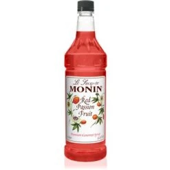 Monin Red Passion Fruit Syrup 1L