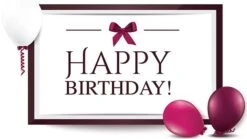 CoffeeAM EGift Card - Birthday Balloons