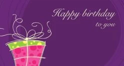 CoffeeAM EGift Card - Birthday Gift Box