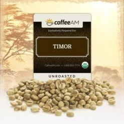 Fair-Trade Organic Timor Green Coffee