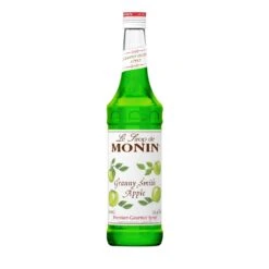 Monin Granny Smith Apple Coffee Syrup, 750 Ml