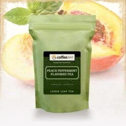 Peach Peppermint Flavored Tea