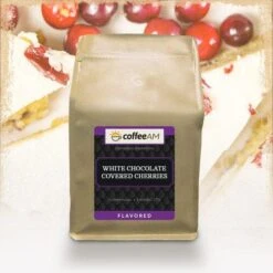 White Chocolate Covered Cherries Flavored Coffee