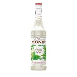 Monin Frosted Mint Coffee Syrup, 750 Ml