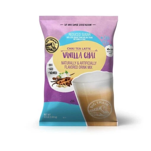 Big Train Reduced Sugar Vanilla Chai (3.5 Lb Bag)