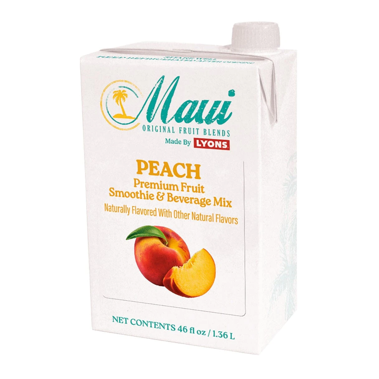 Maui Peach Smoothie 1 Maui Peach Smoothie